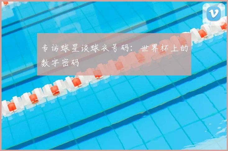 专访球星谈球衣号码:世界杯上的数字密码