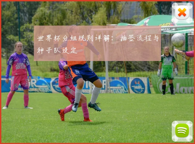 世界杯分组规则详解:抽签流程与种子队设定